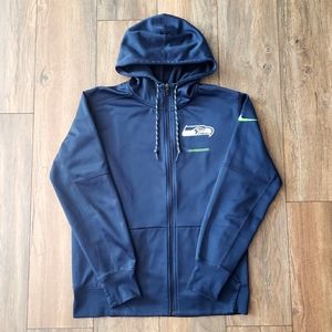 Seattle Seahawks Nike Zip Hoodie (M)